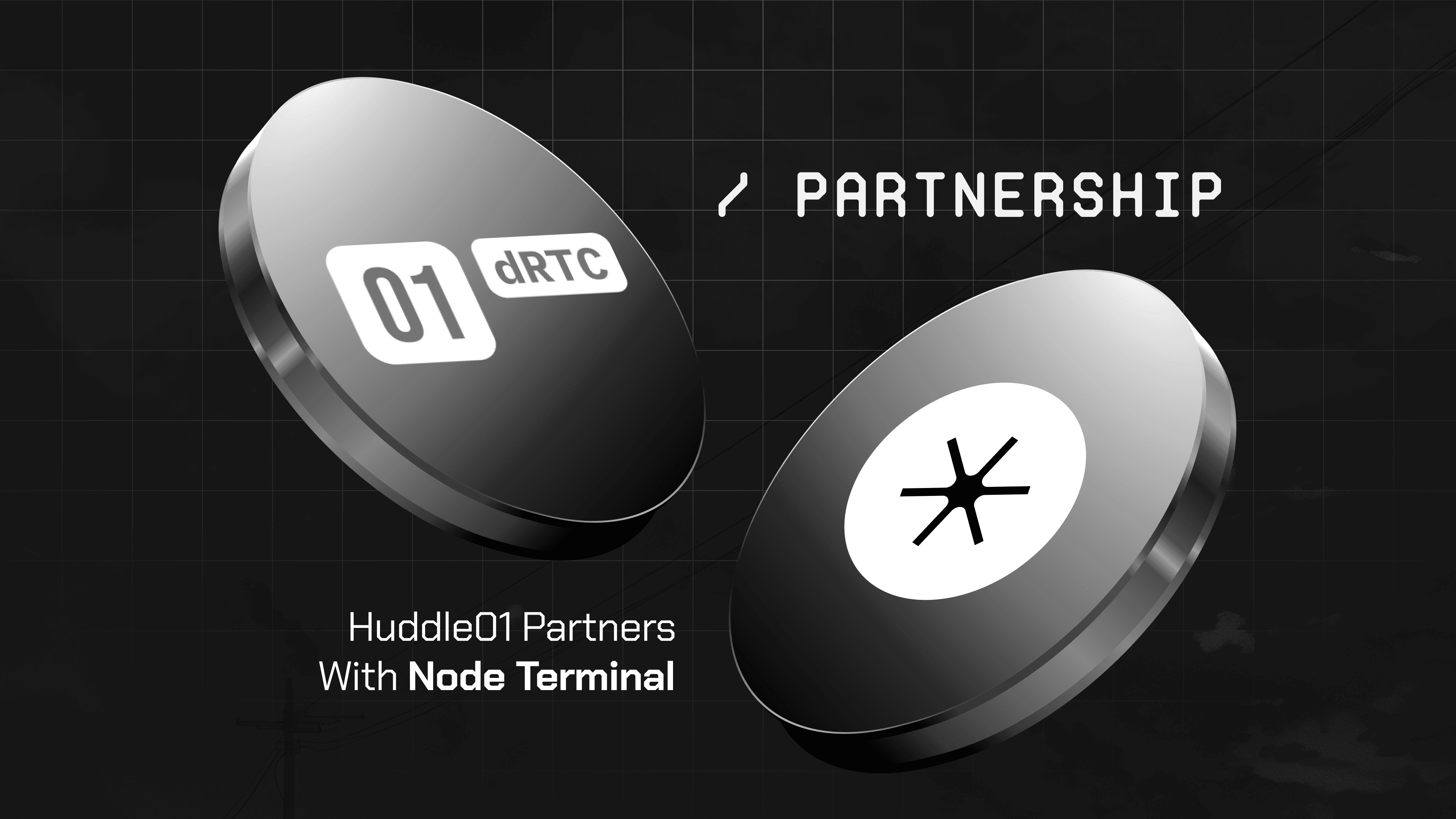 NodesTerminal 3d Coins partnership banner