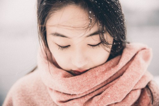 persona portrait image man with orange background and person's image on top