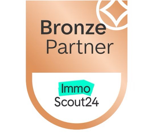 Die Gemino Finanz GmbH ist Bronze Partner, ausgestellt von ImmoScout24.