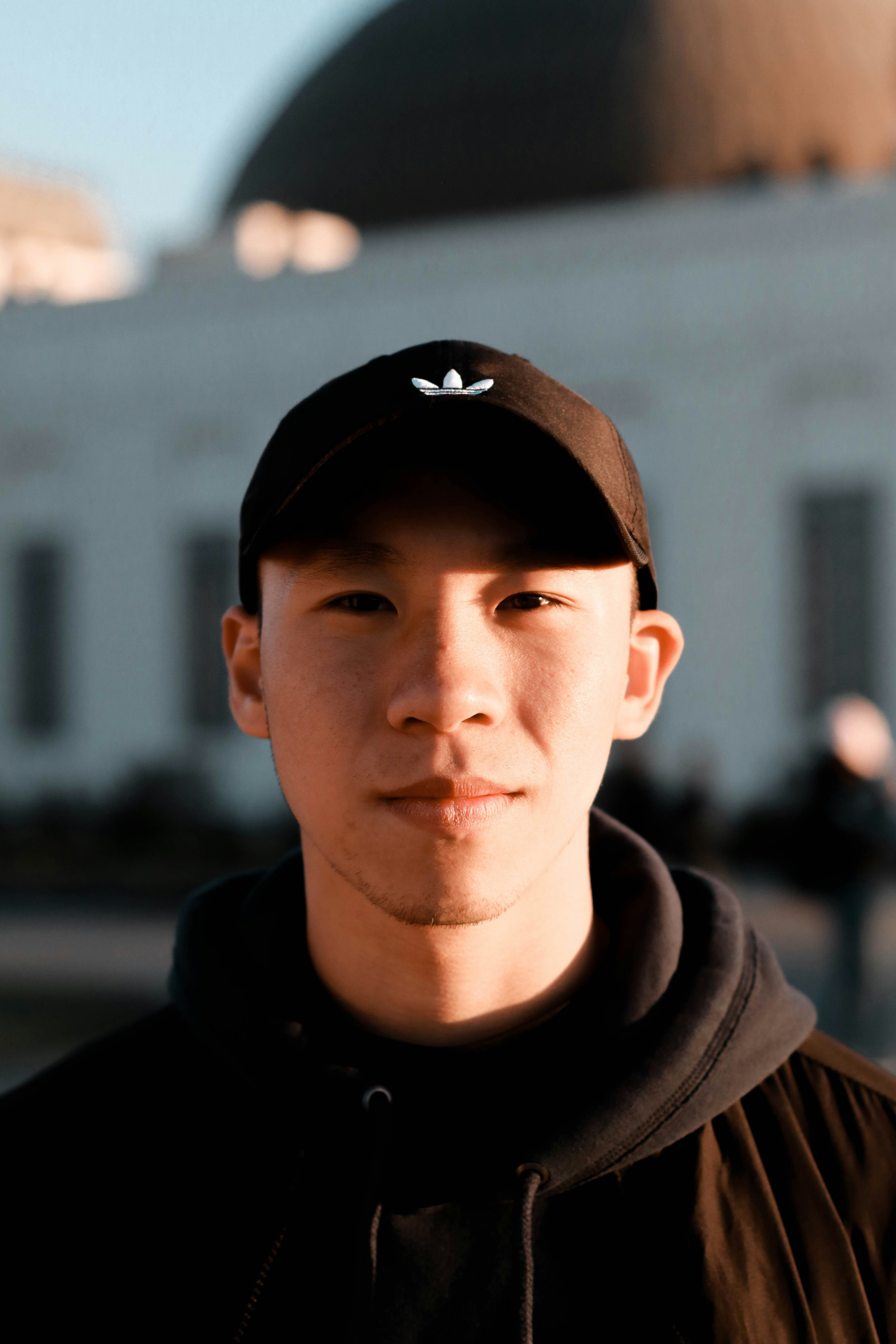 man in black pullover hoodie