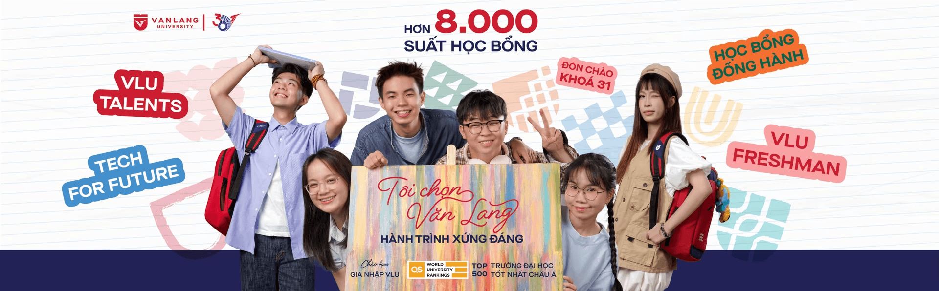 Trường Đại học Văn Lang công bố hơn 8.000 suất học bổng tuyển sinh năm 2025