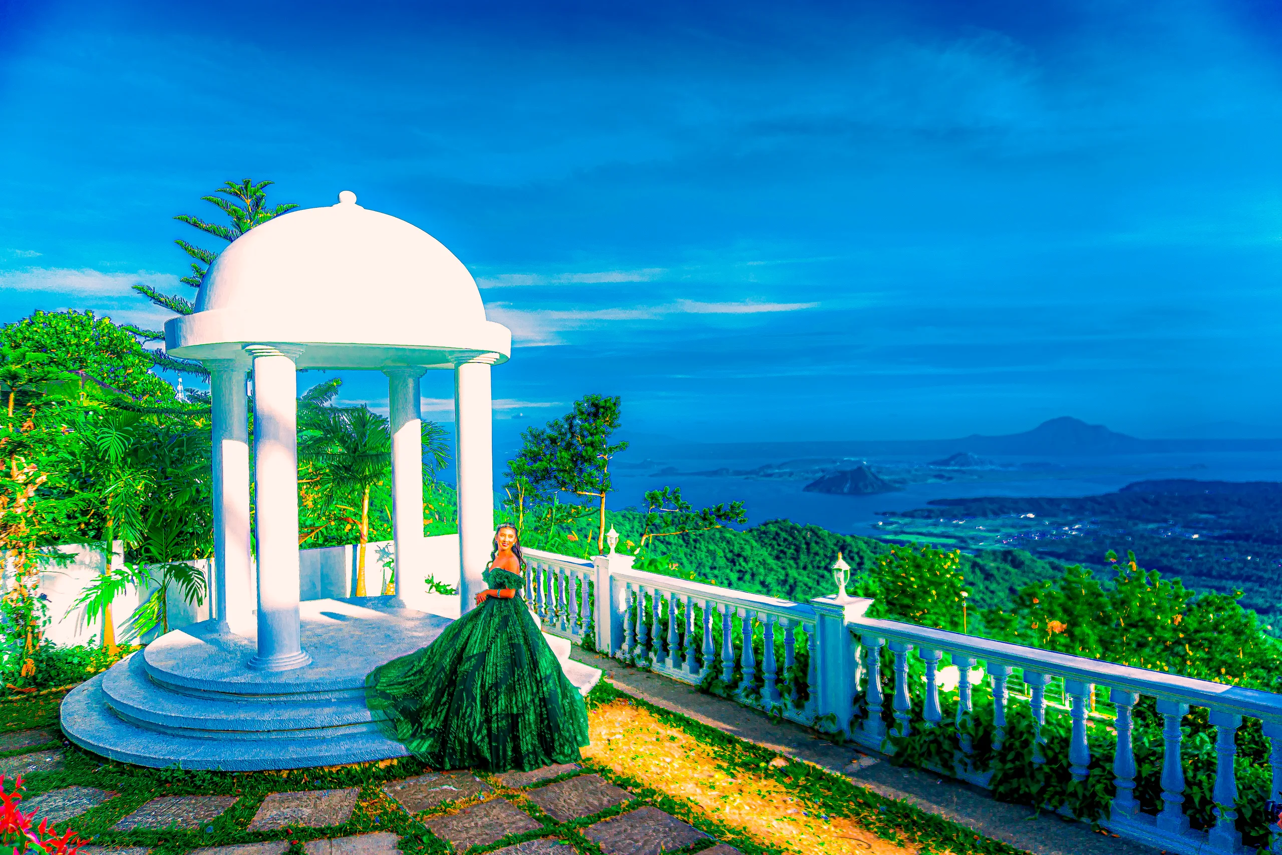Belle Vue Gazebo — real celebration at Lazuri Tagaytay