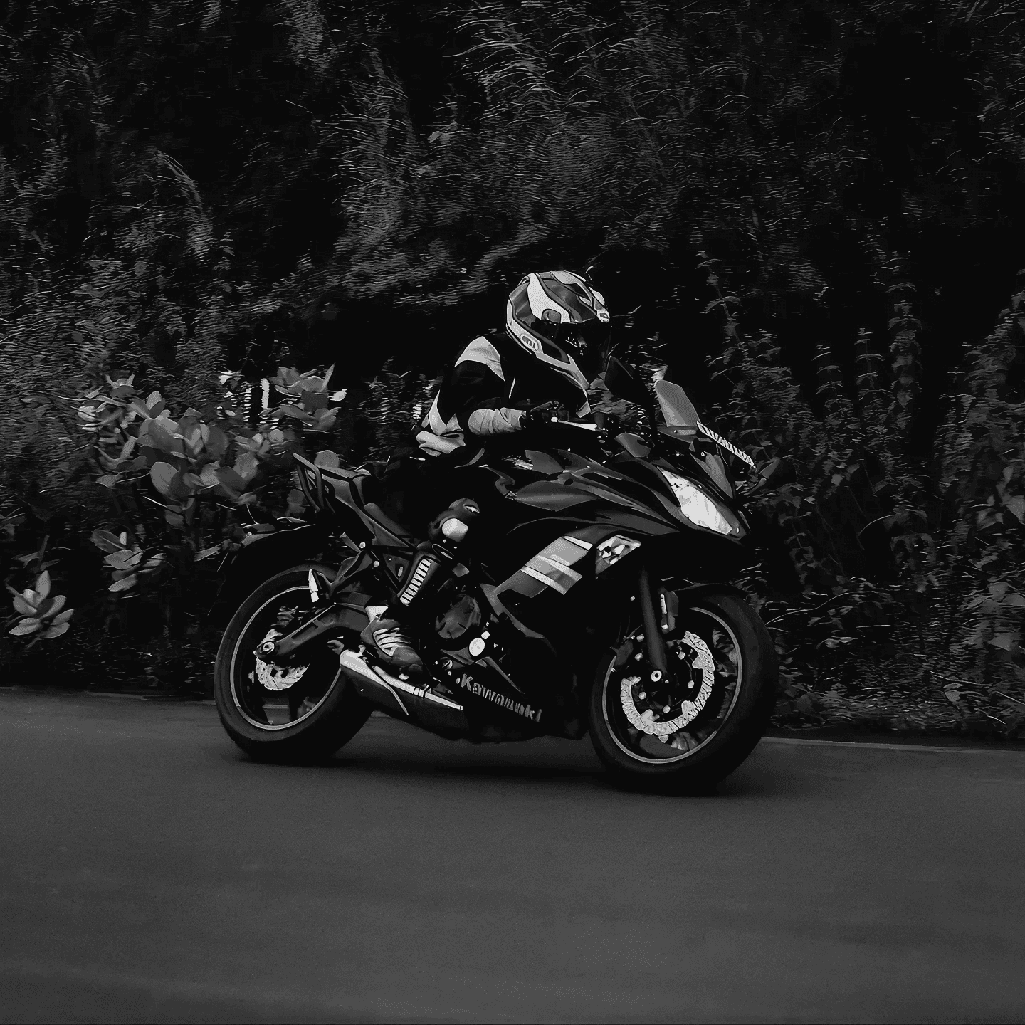 Finn Wilder - B&W Close Up Portrait