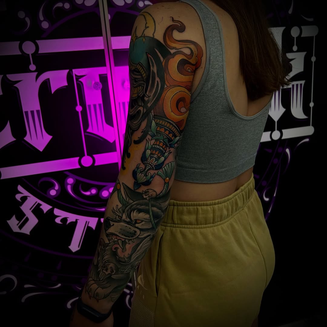 tatuaż neotradycyjny Szczecin