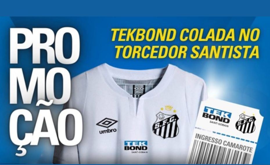 Tekbond promove ação exclusiva no Instagram para celebrar parceria com o Santos