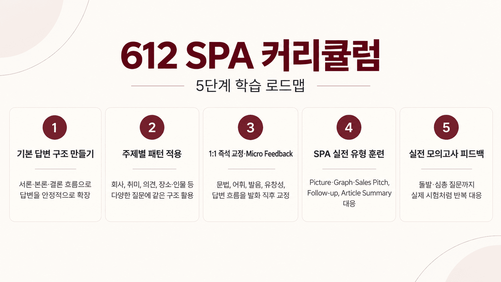 612์ดํ์ SPA ์ ๋ฌธ ์ปค๋ฆฌํ๋ผ ์์