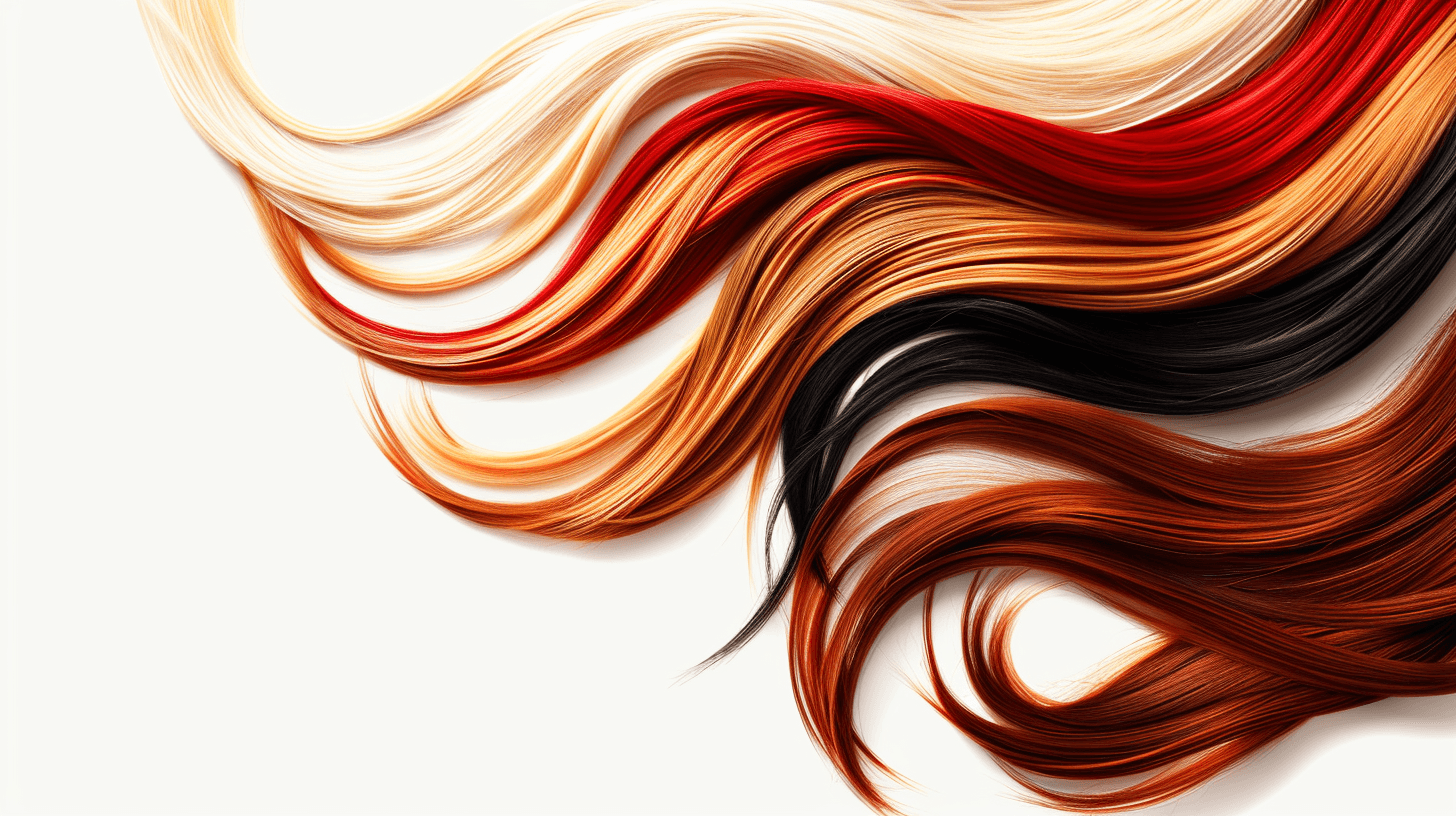 beautiful makup brown hair model