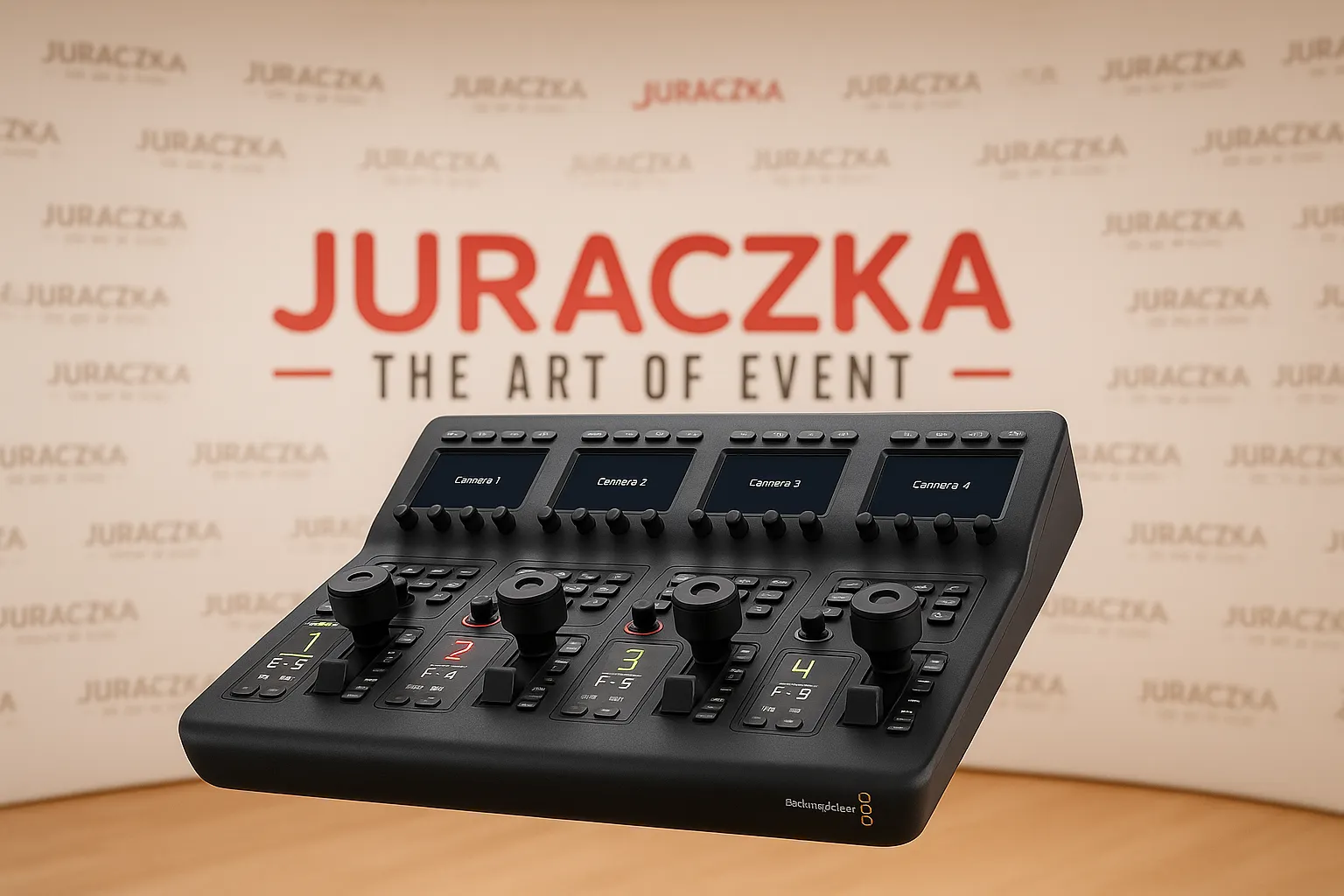 Black Magic Atem Camera Control Panel - Jutaczka The Art of Event