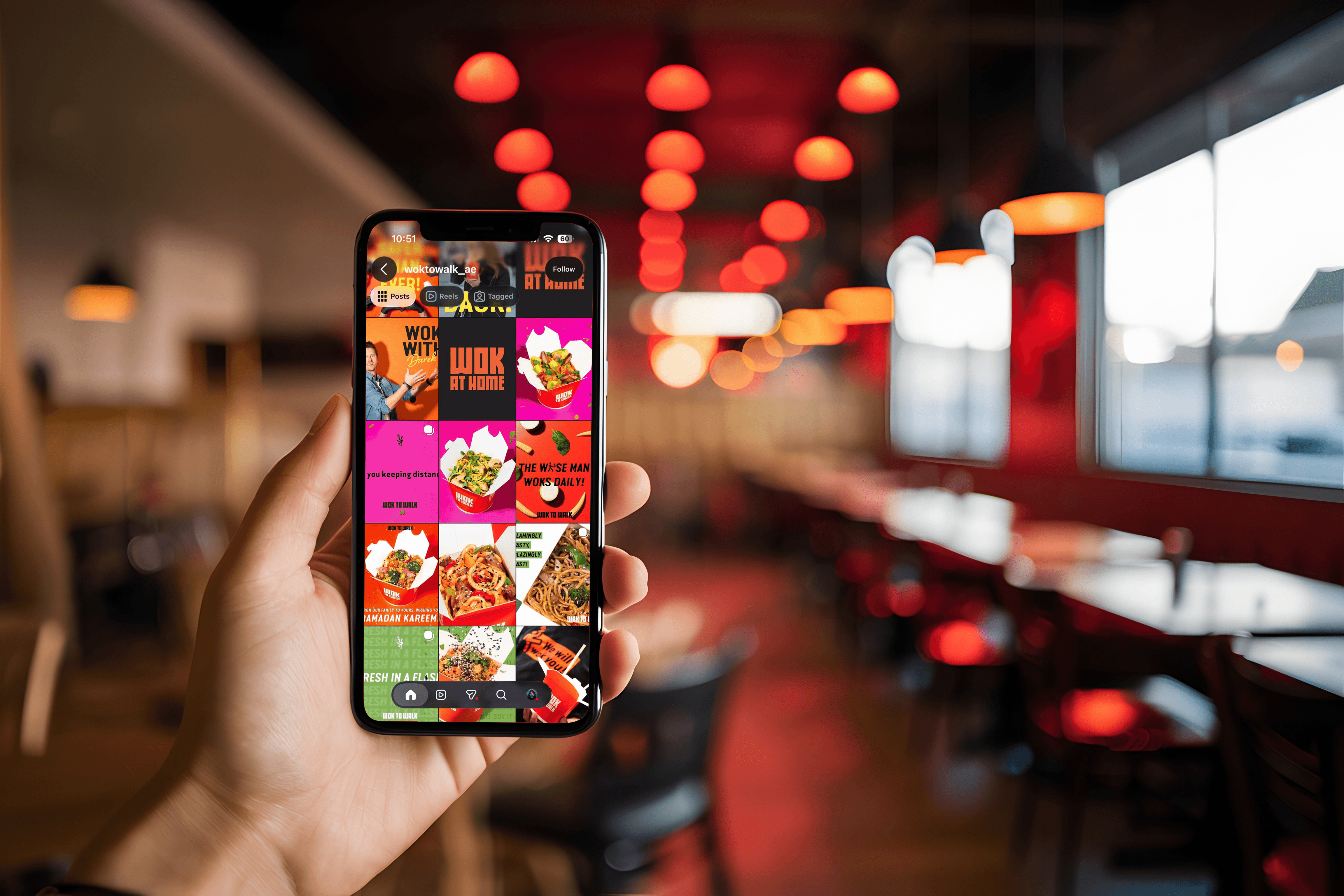 Wok to Walk Social Media Campaign