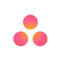 Three gradient pink-orange circles forming a triangular shape.