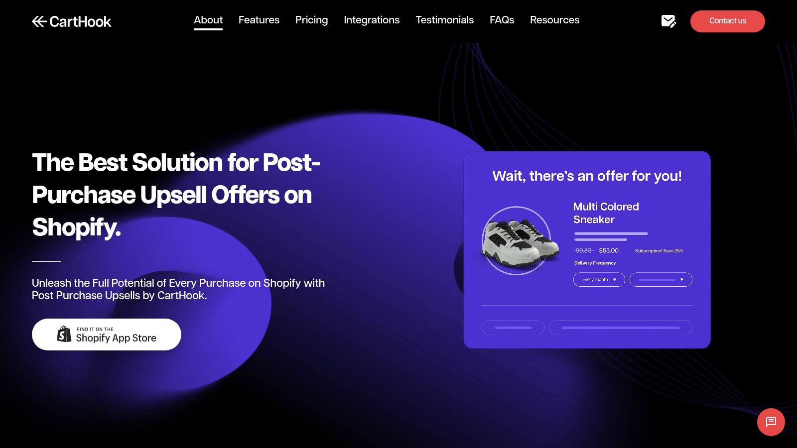 CartHook Post‑Purchase Offers