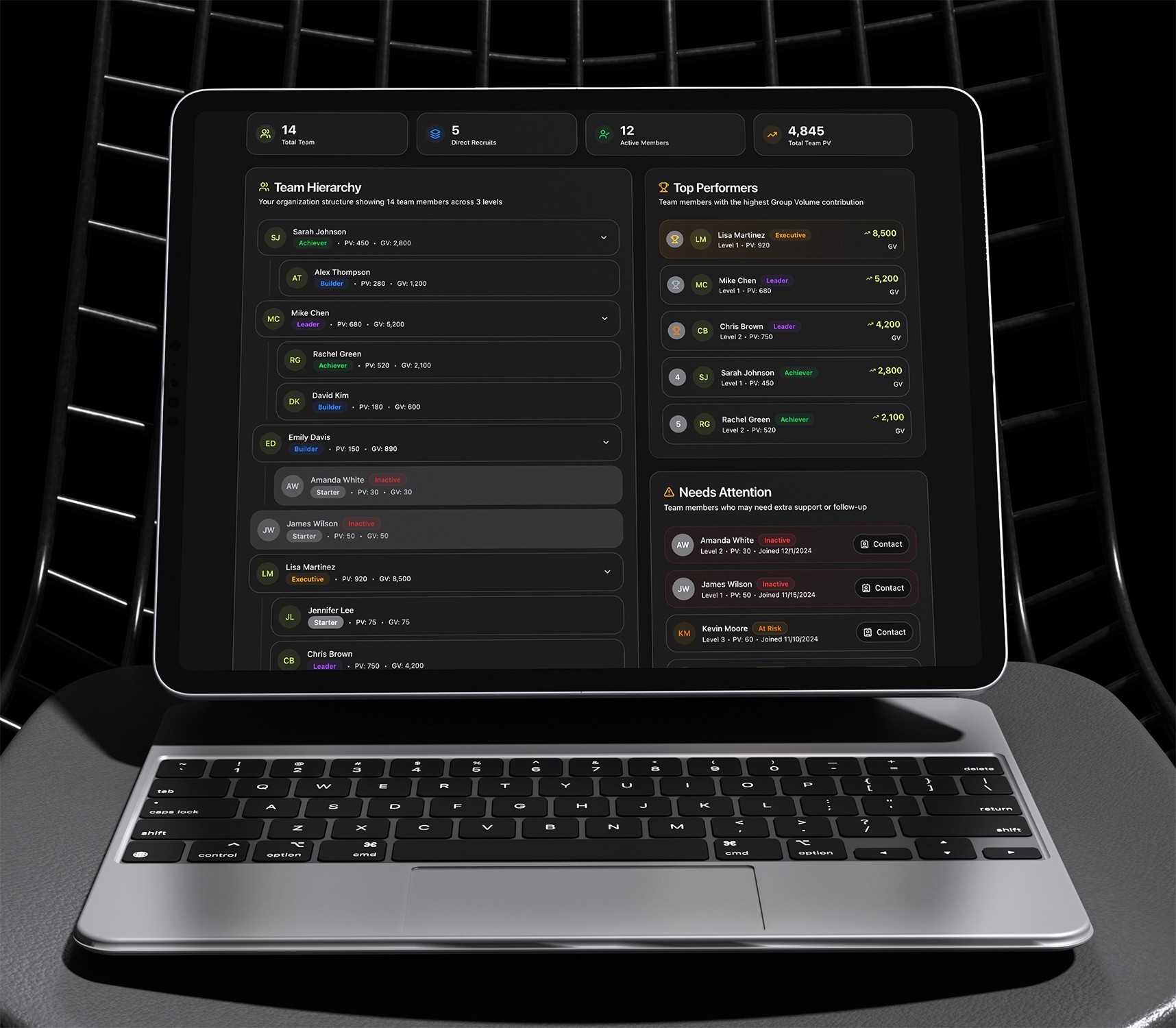 Upload file feature screenshot