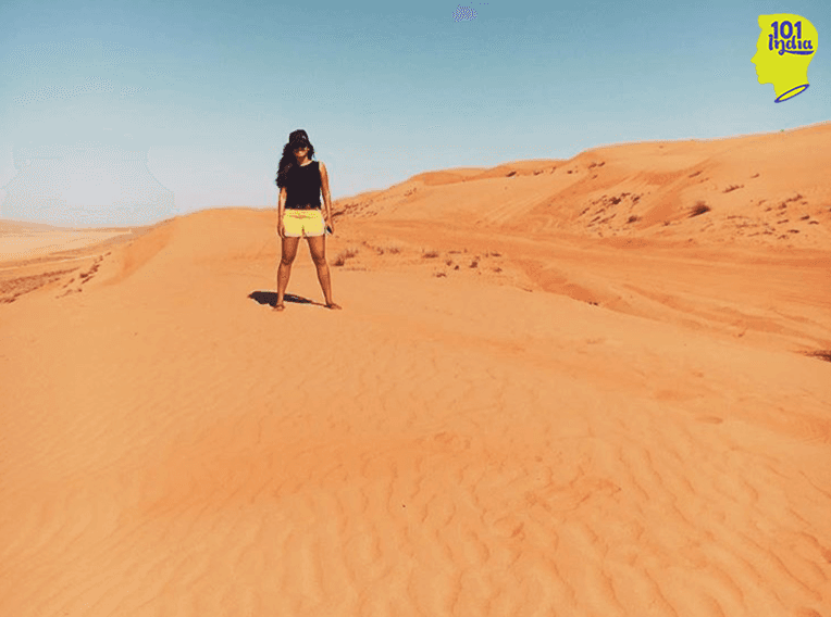 Glamping or camping in the Wahiba Sands. Photo Credit: Audrey Celine