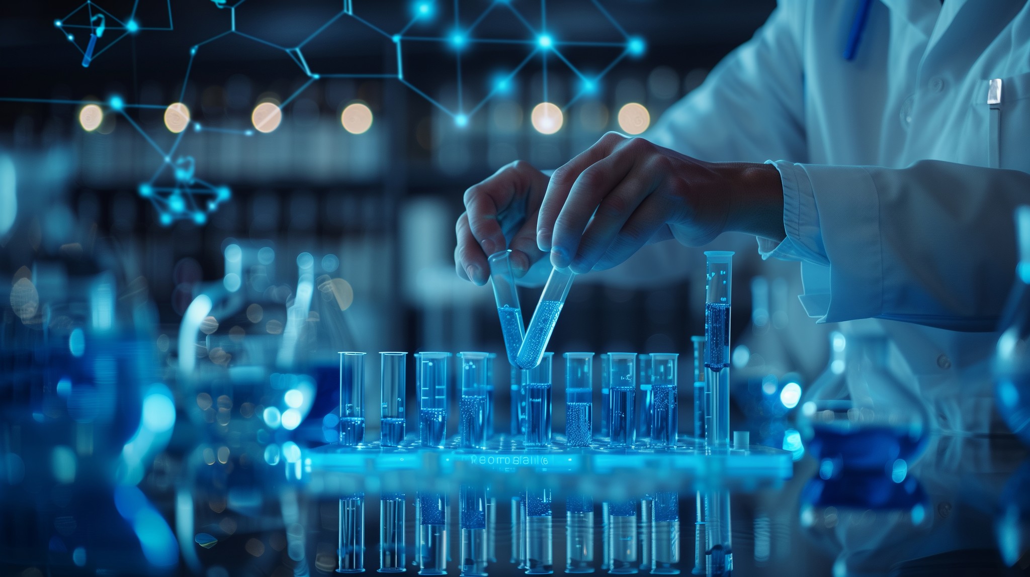 worker on laboratorium