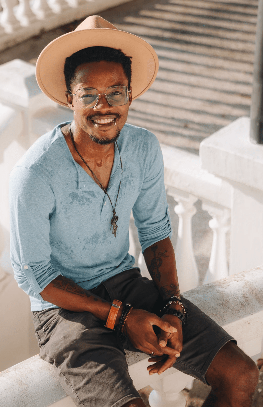 a black man portrait