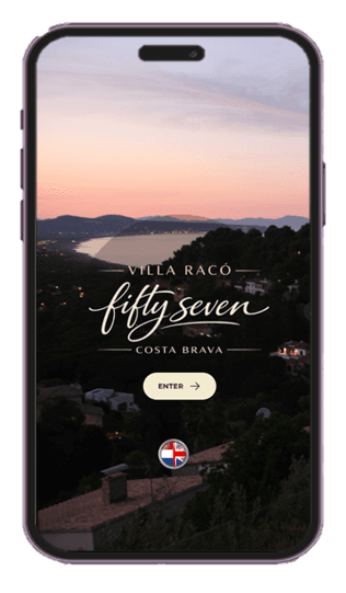 Website ontwerp voor vakantiehuis met belevingsgerichte uitstraling