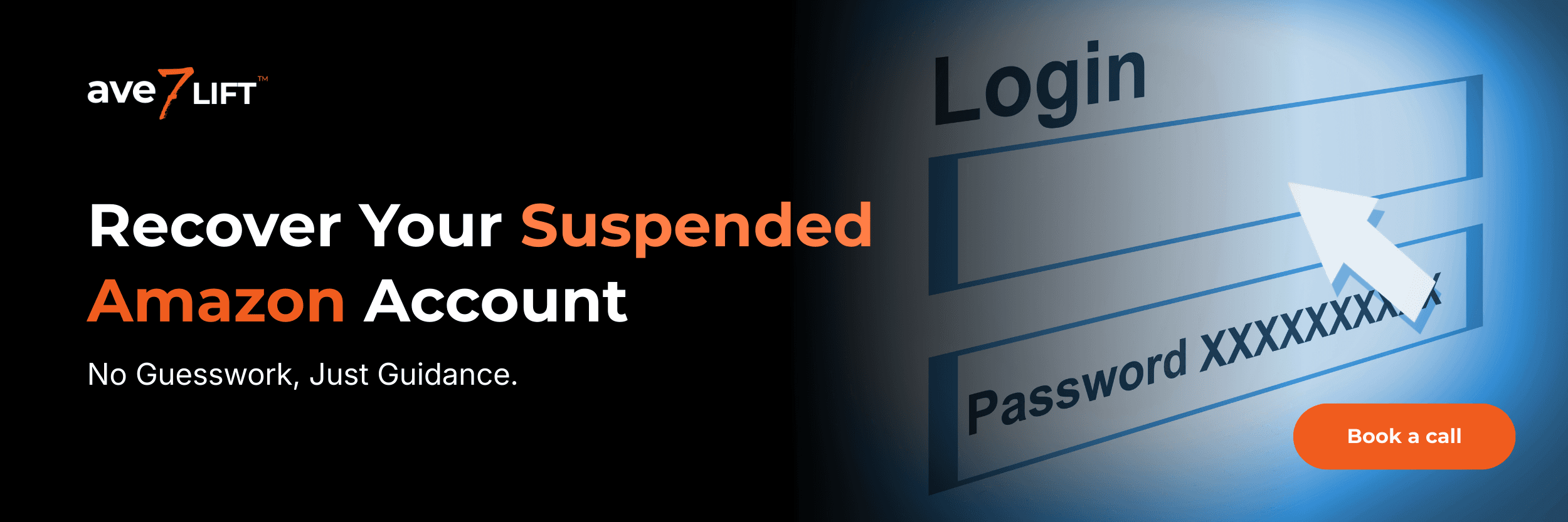 Recover your suspended amazon account.