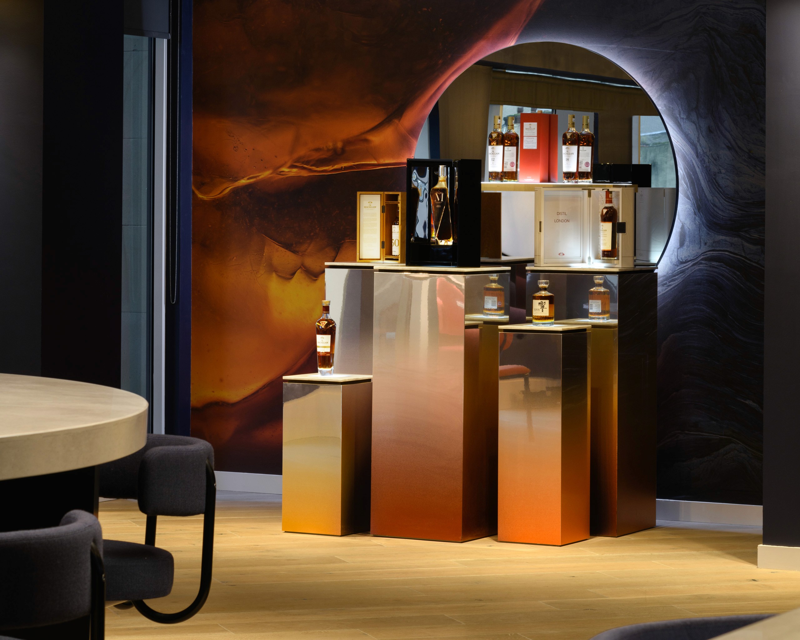 Edrington brand home interior design by S+Co, photography by Zac & Zac
