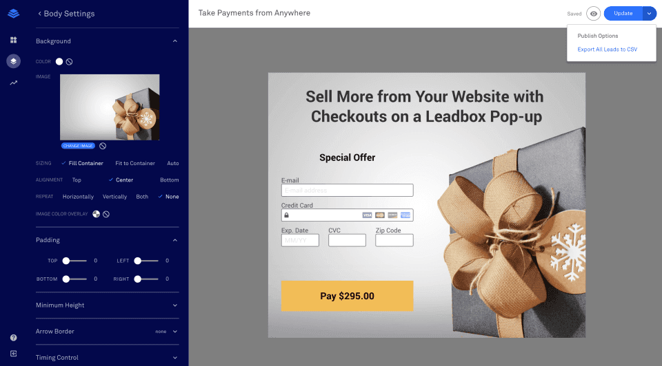 lead generation tool leadpage