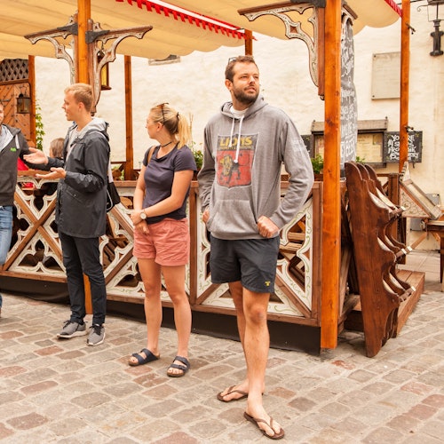 Stroll in the old town along with history and stories told.