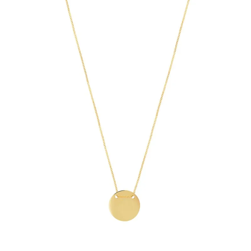 Collier en or jaune 375
