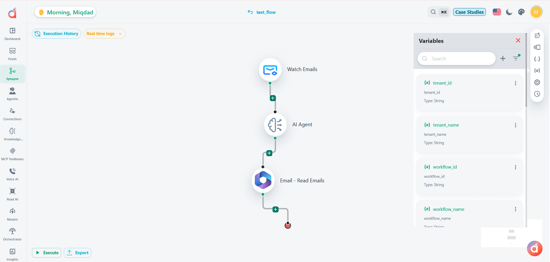 AIRA Hyperautomation product screenshot