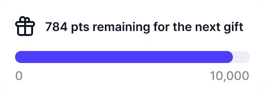 loyalty progress component