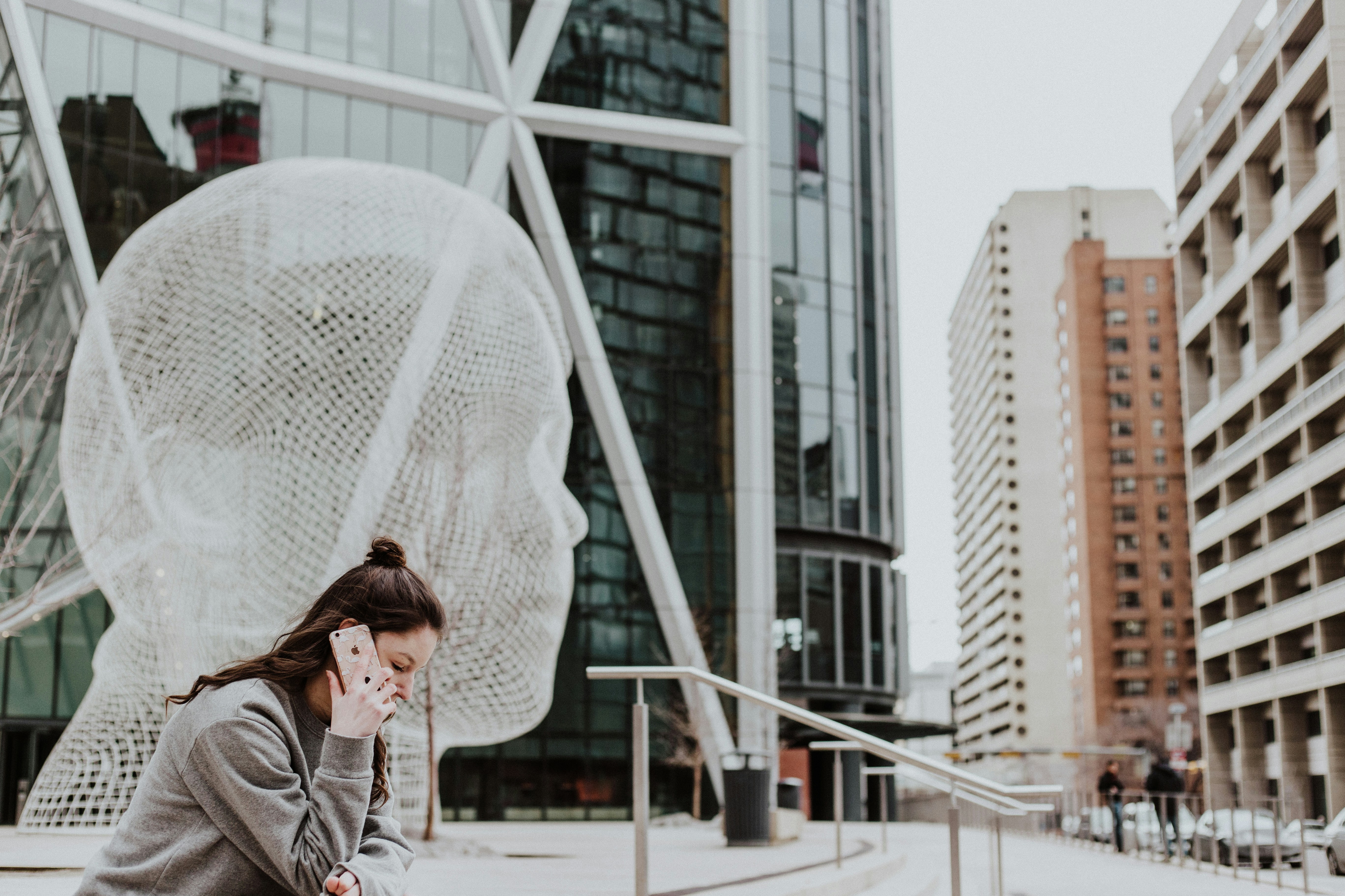 Girl Talking on Phone - Sales Communication Skills