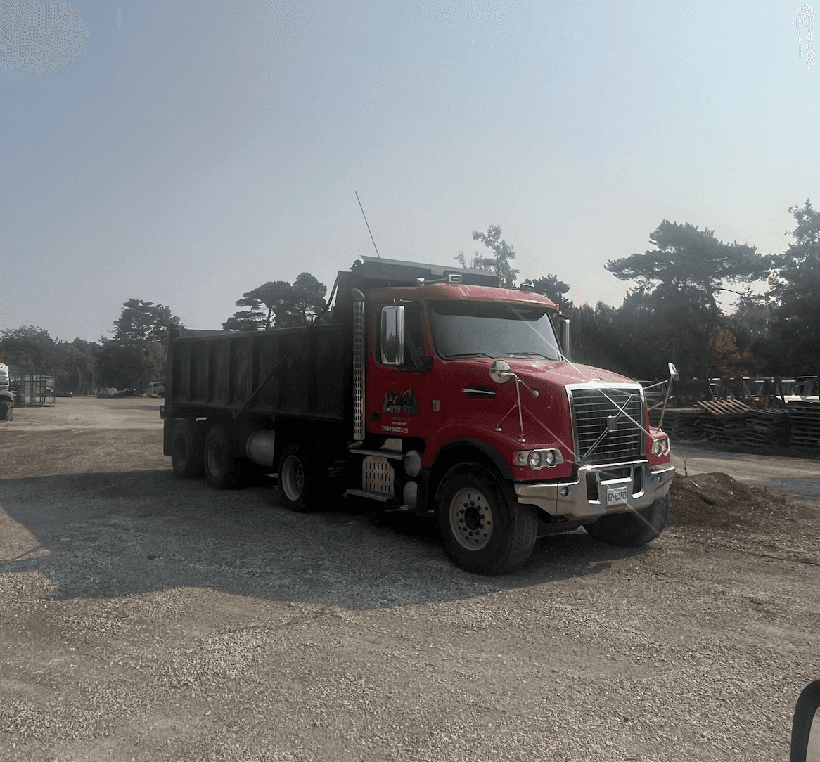 north star land services dump truck