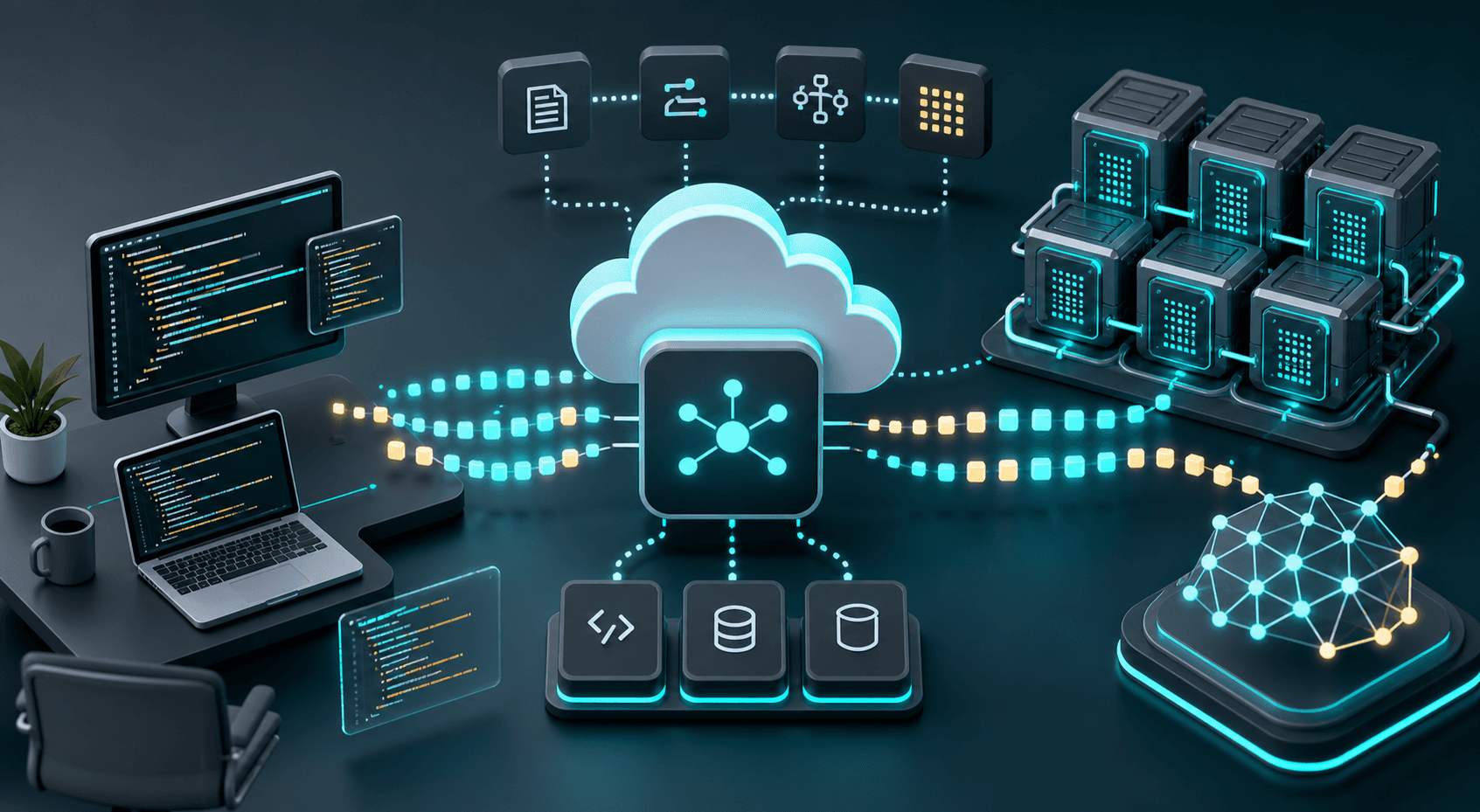 Serverless API architecture for Kimi K3 long-context model access