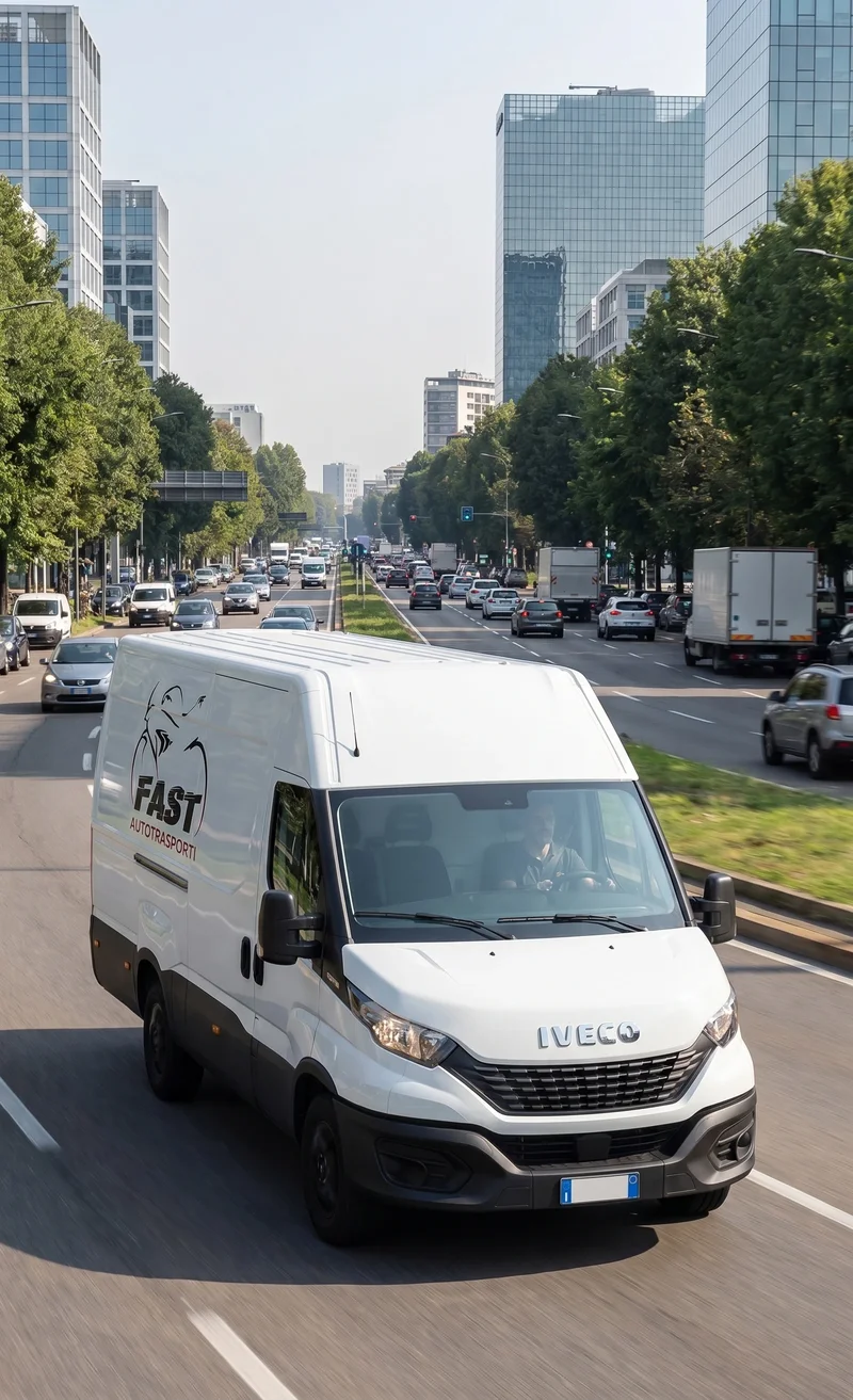 Furgone FAST per trasporto moto a Monza e Brianza