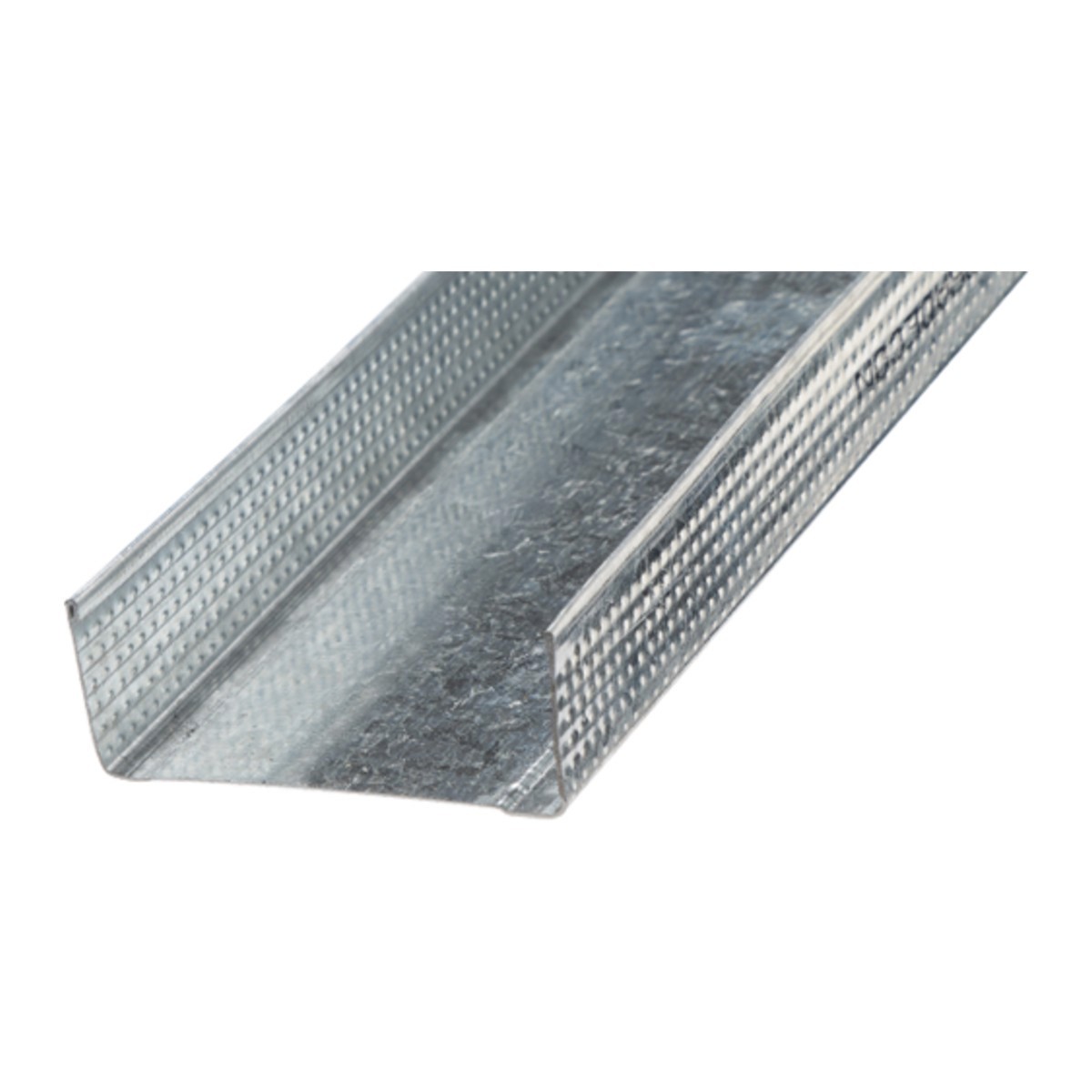 Solera 70 mm × 2,60 m galvanizado, vista de cerca