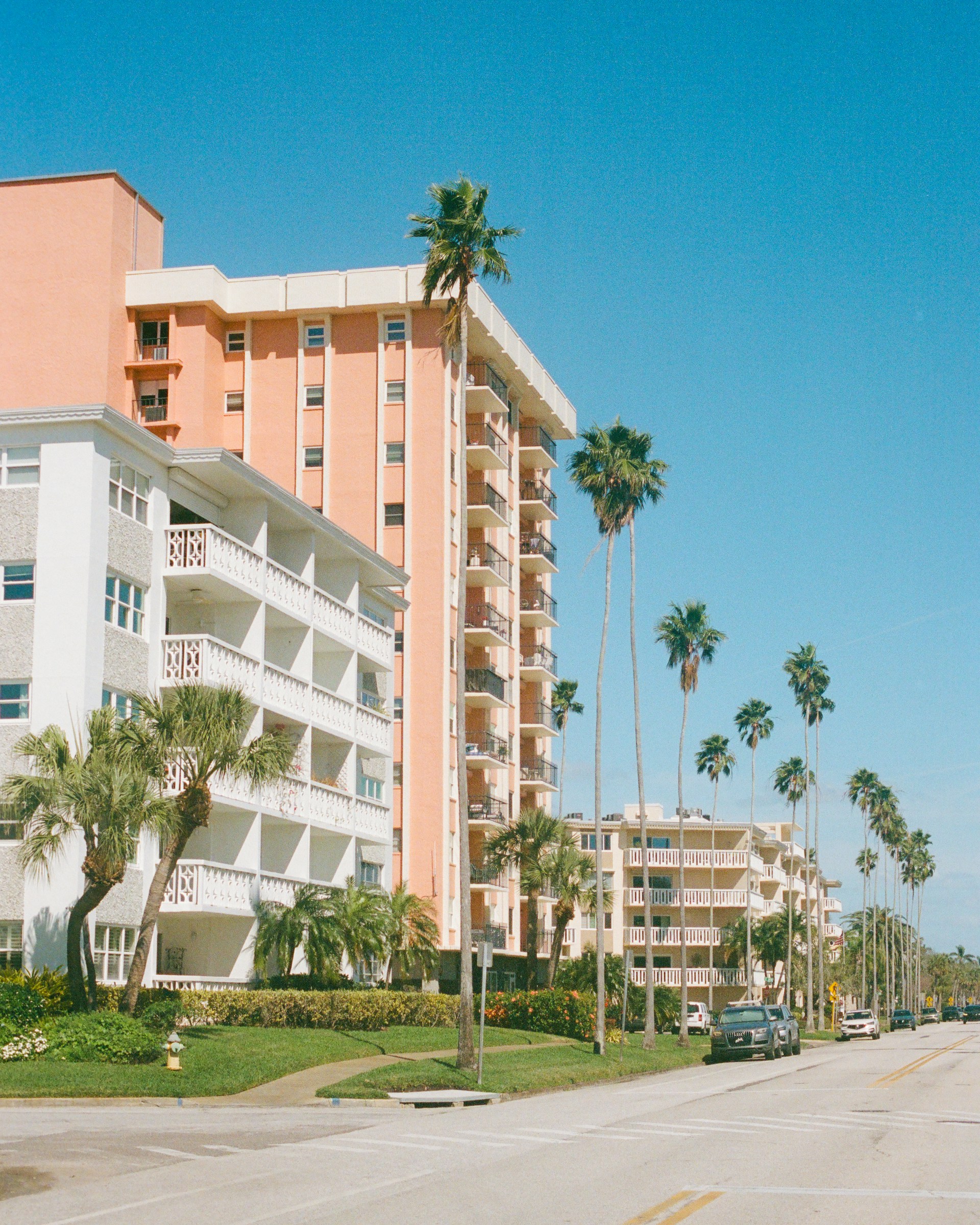 low-angle photo of blue building