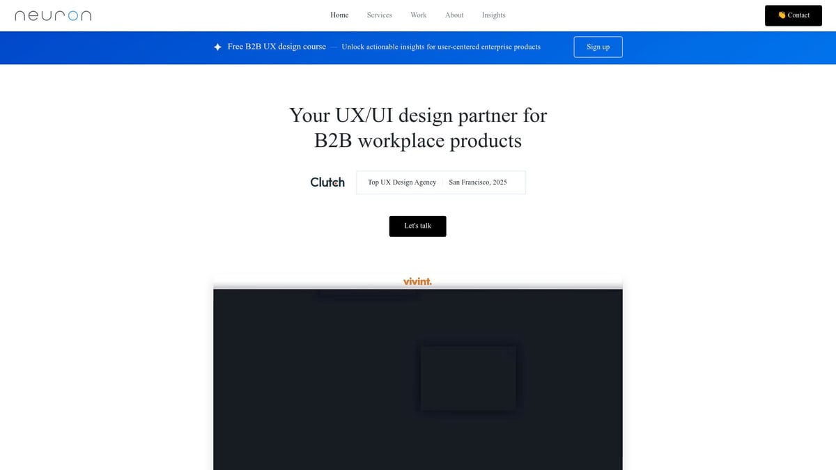 Discover 10 Leading UI UX Companies to Watch in 2025 - Neuron