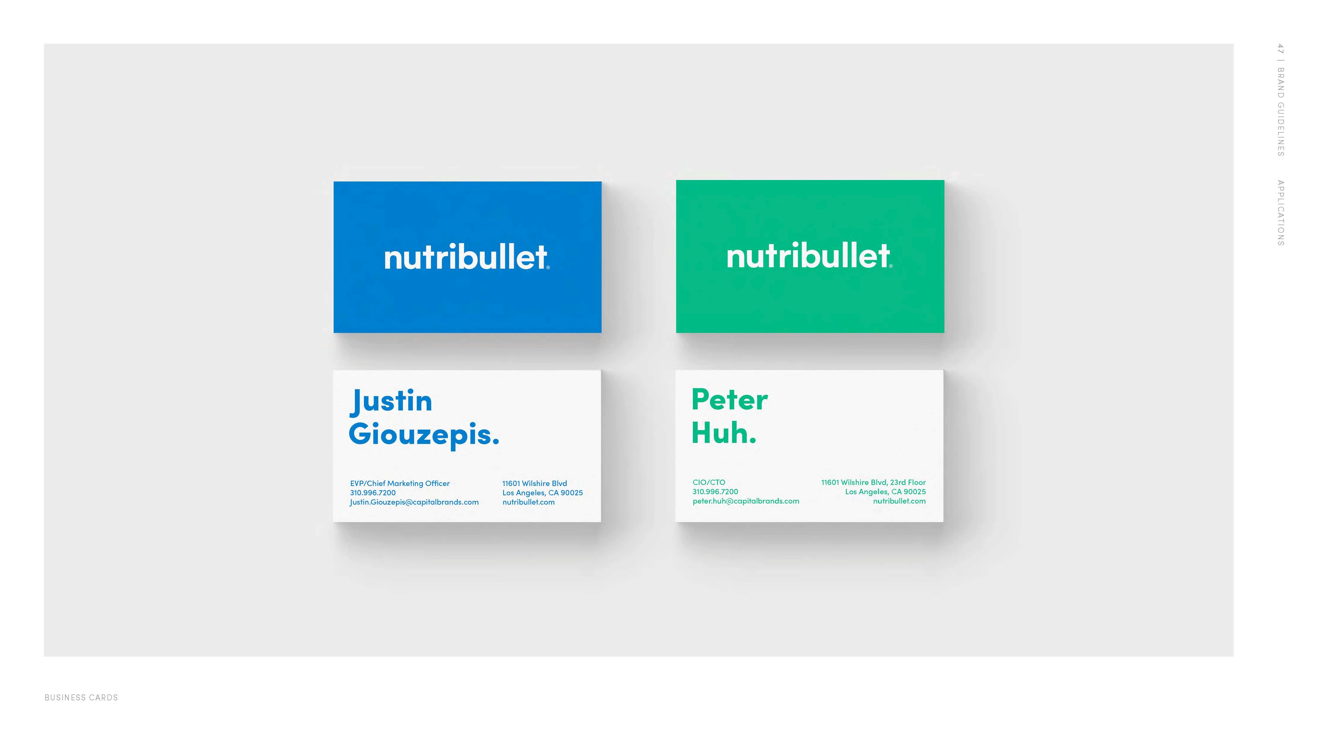 Nutribullet visual identity, visual 2