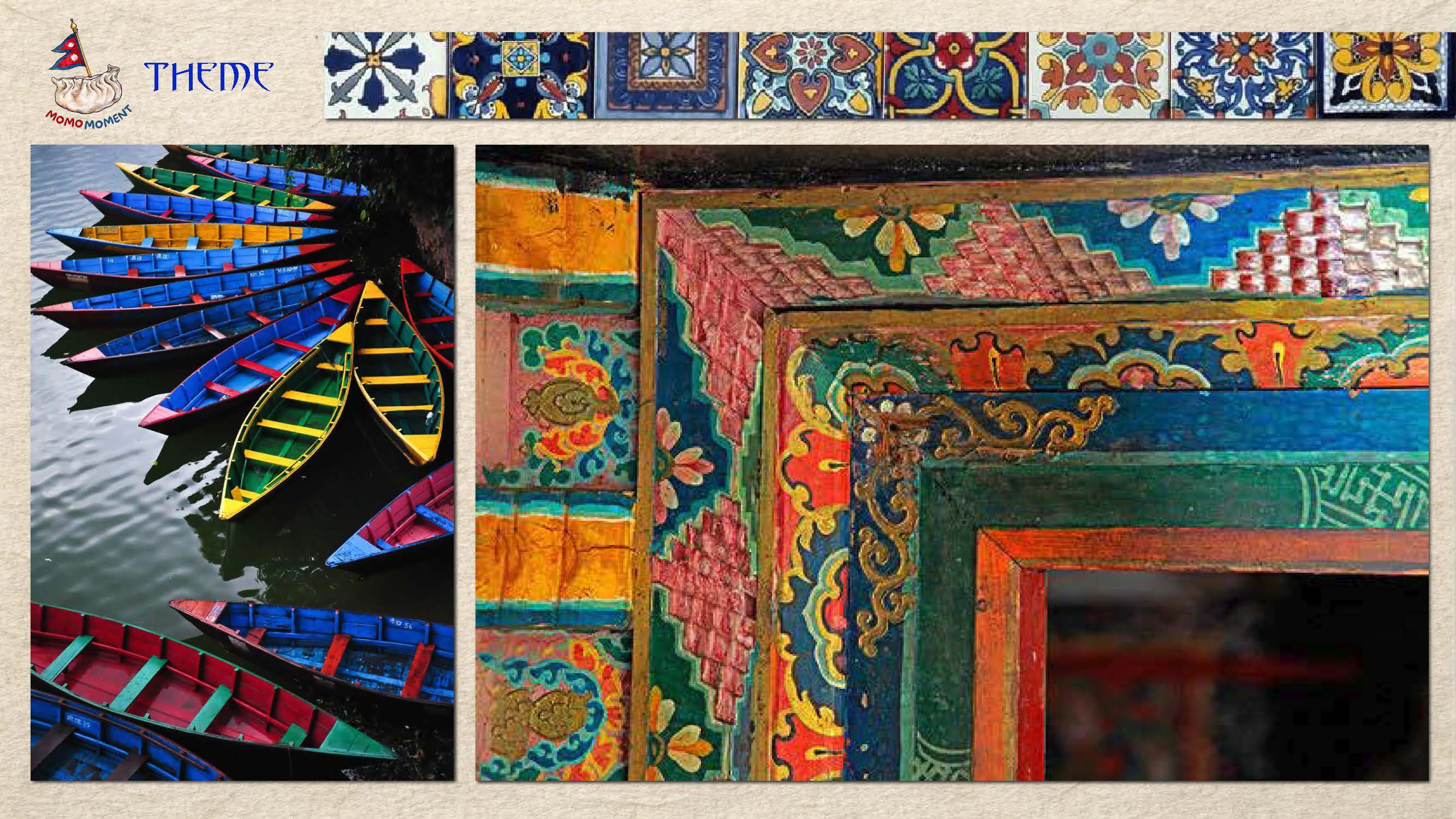 Momo Moment visual identity, visual 3