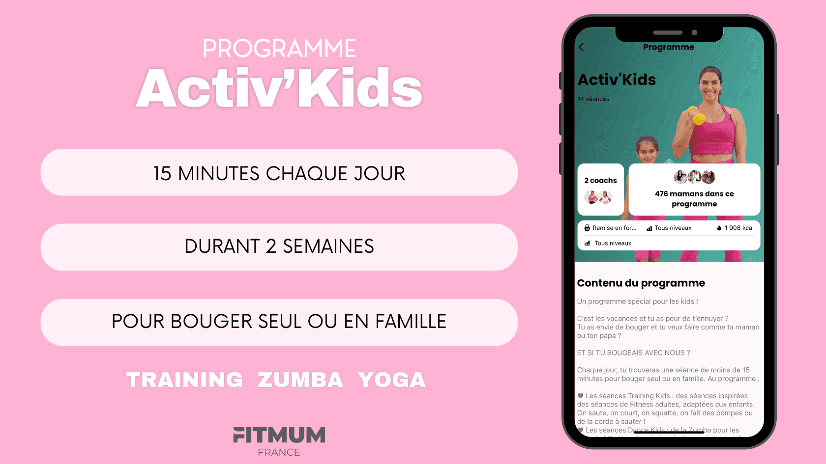 Activ'Kids: le programme sportif pour les enfants