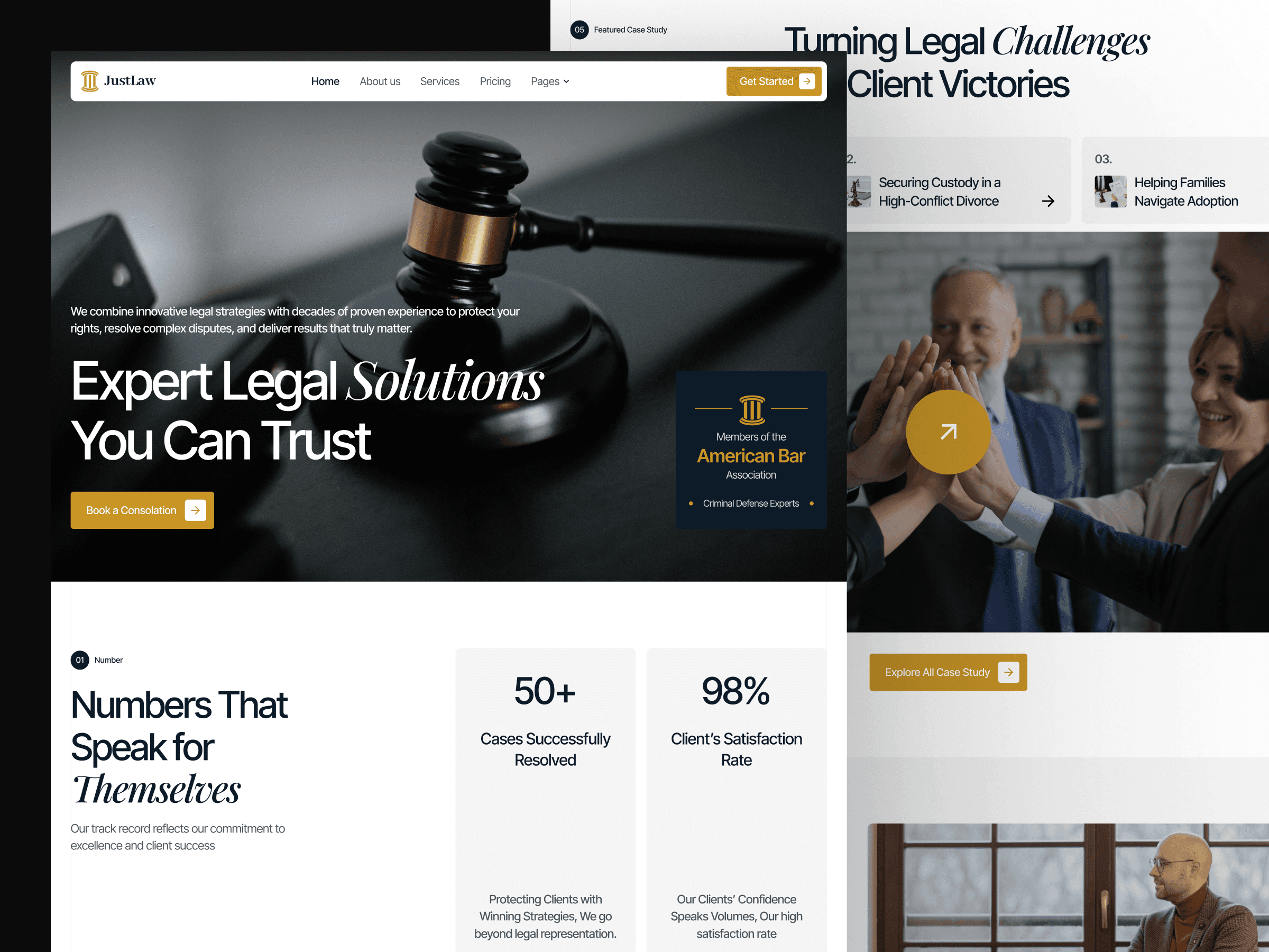 framer attorney template