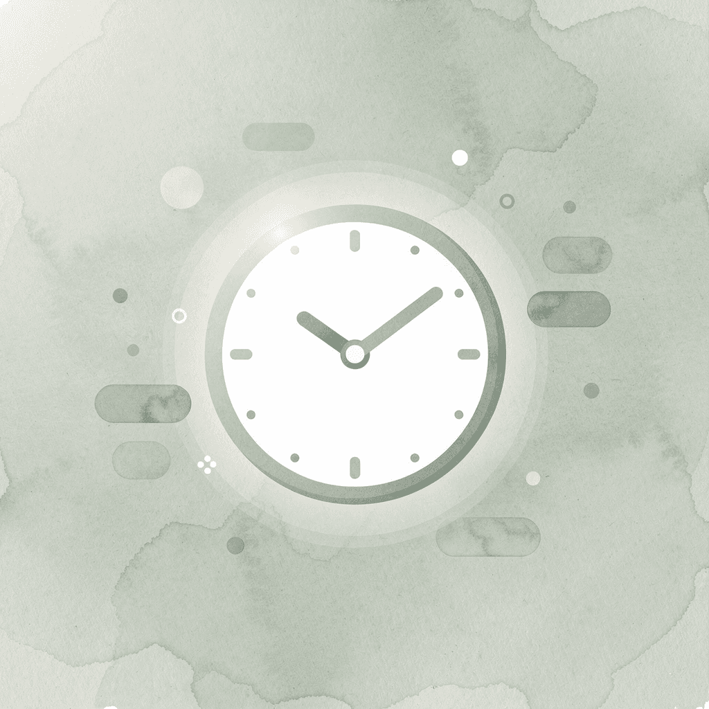 Clock icon representing the importance of acting before deadlines