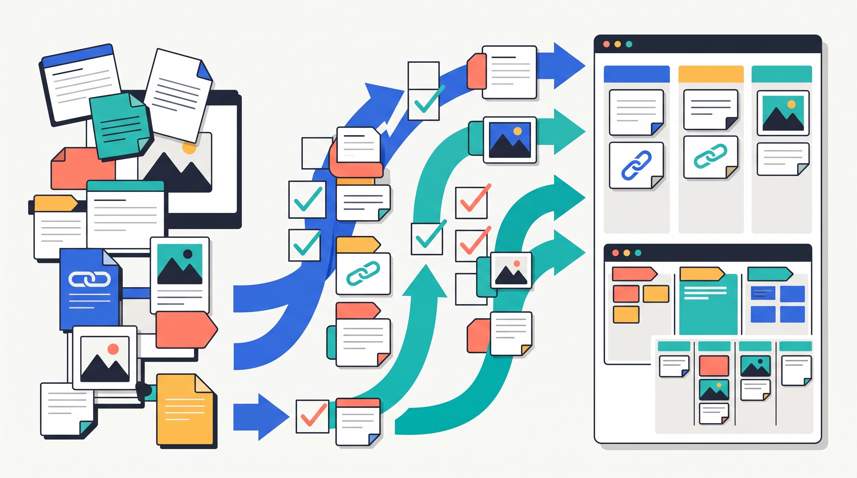 Heptabase knowledge base migration checklist