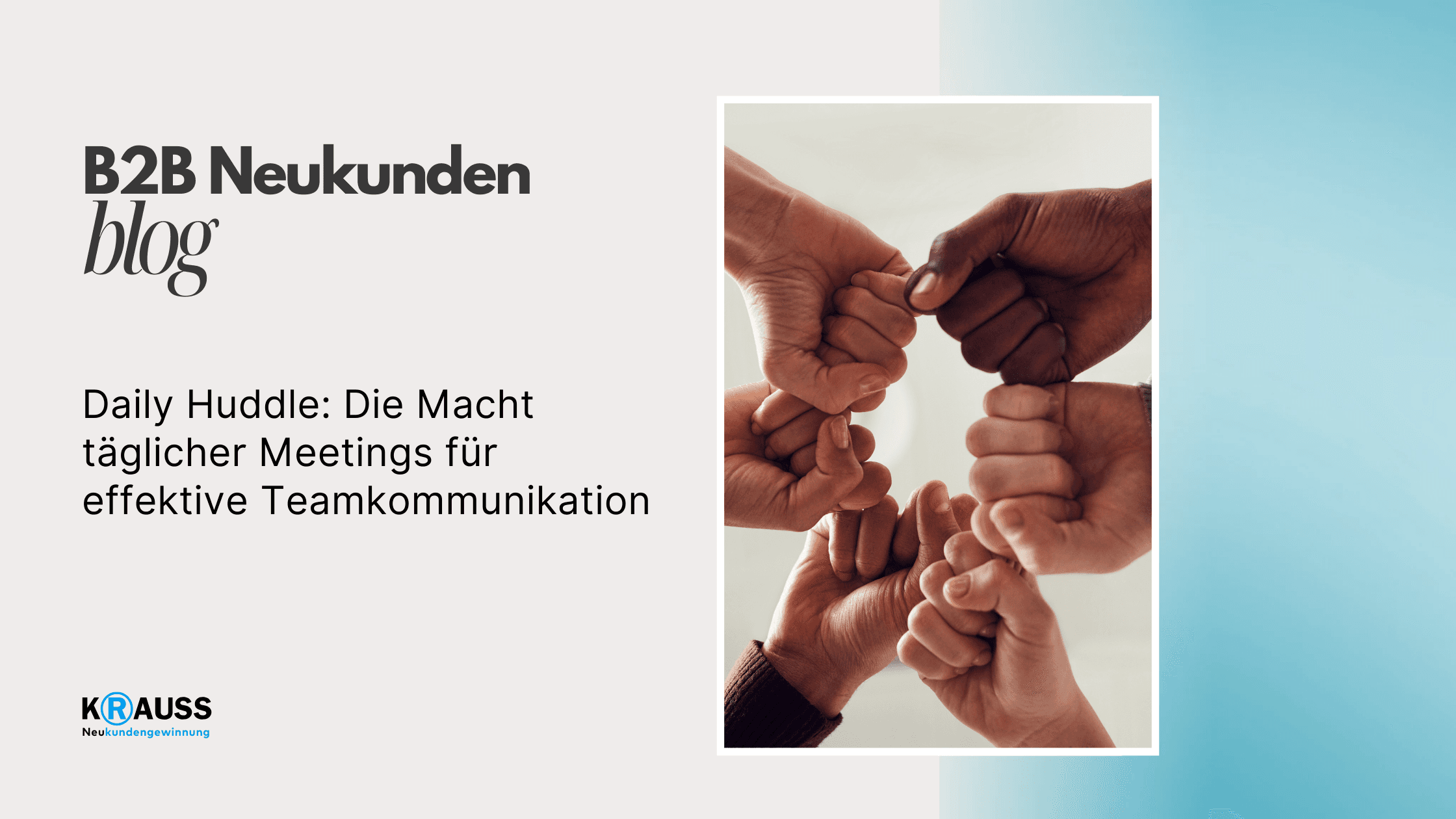 Daily Huddle: Die Macht täglicher Meetings für effektive Teamkommunikation