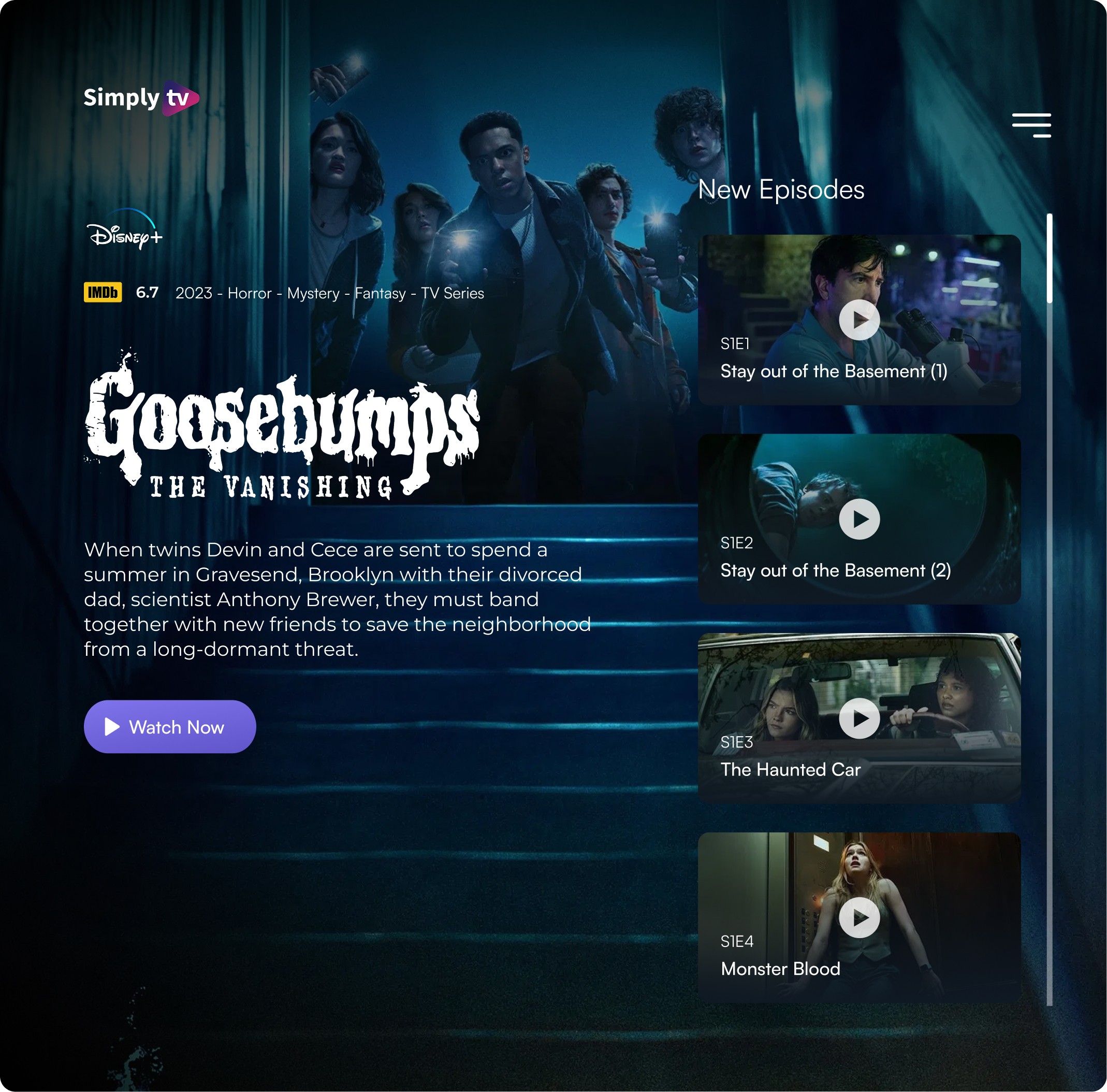 Streaming catalog dashboard for Goosebumps with real-time updates powered by delta-based metadata synchronization
