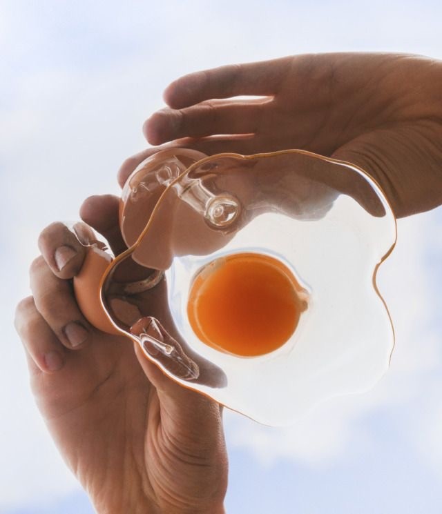 a woman with flowers