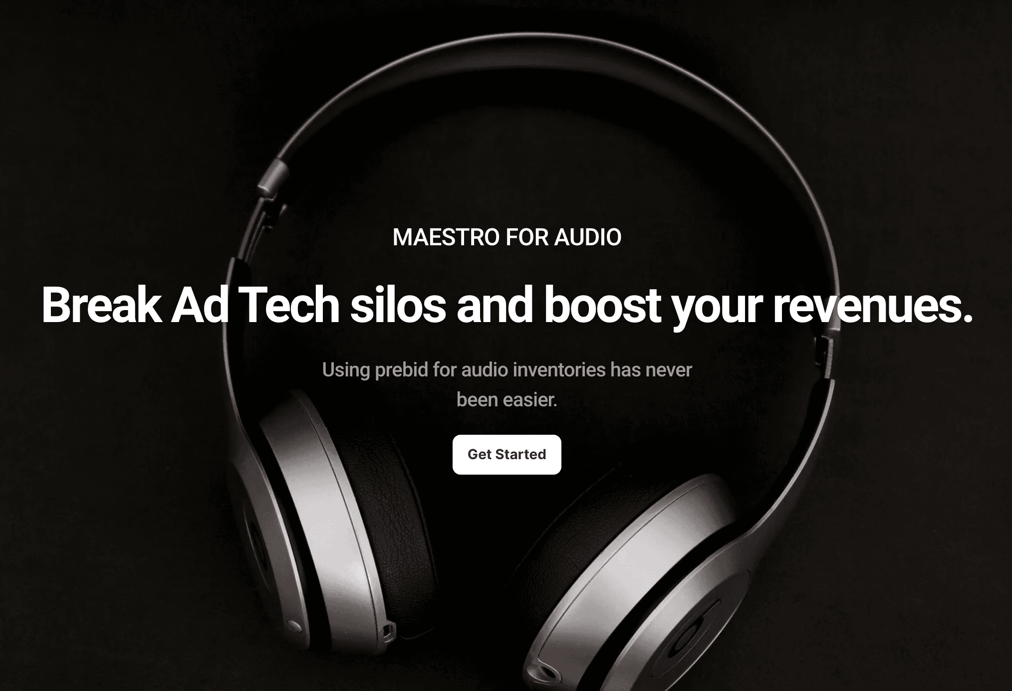 Maestro for audio break Ad Tech silos and boost your revenues.