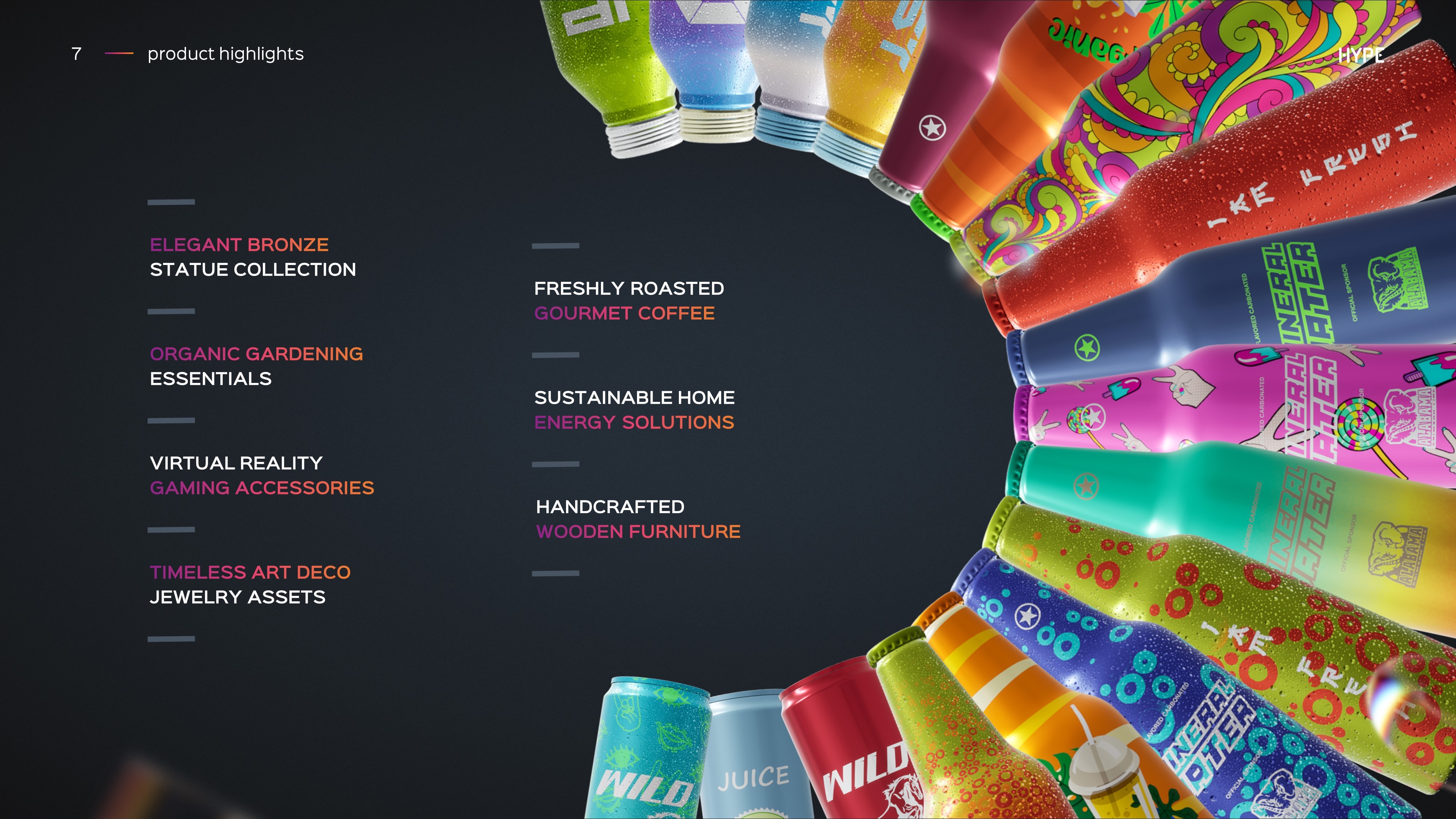 modern 3d powerpoint slides