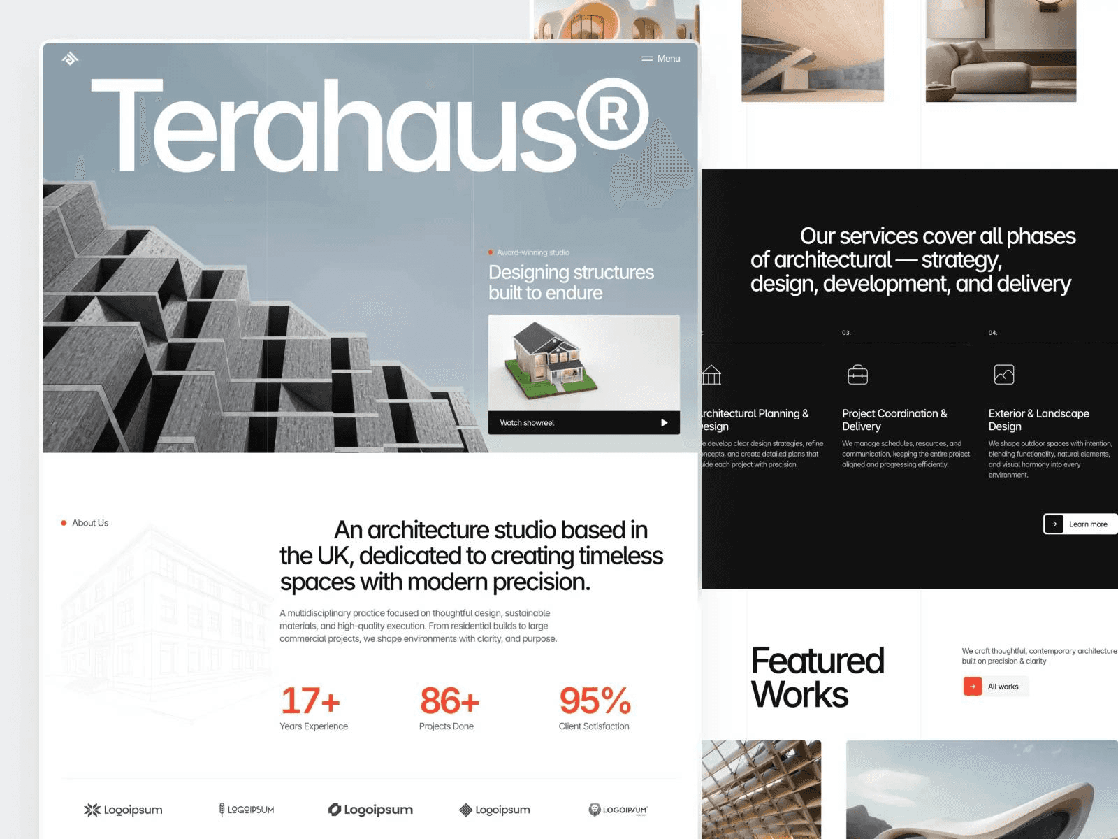 Top 11 Construction Website Templates - Terahaus