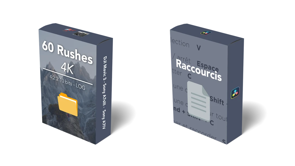 Rushes et Raccourcis Davinci Resolve