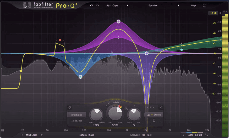 The FabFilter Pro-Q plugin