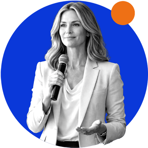 Business owner reading her professional business presentation