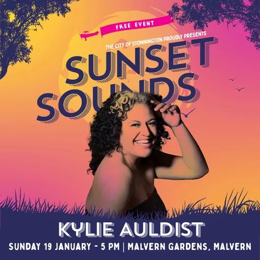 Sunset Sounds Event Flyer